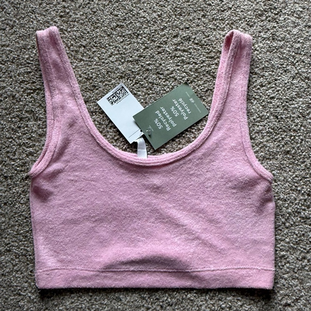H&M velour tank top